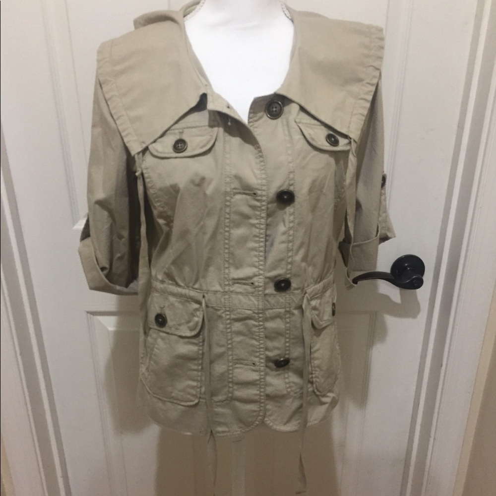 Loft Sz S Utility Field Jacket NWT
